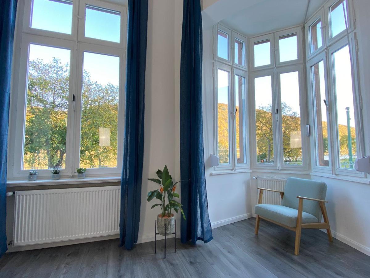 Direct Moselle View 200M² 4 Sz 10Pers Terrace Apartment Sankt Aldegund Luaran gambar